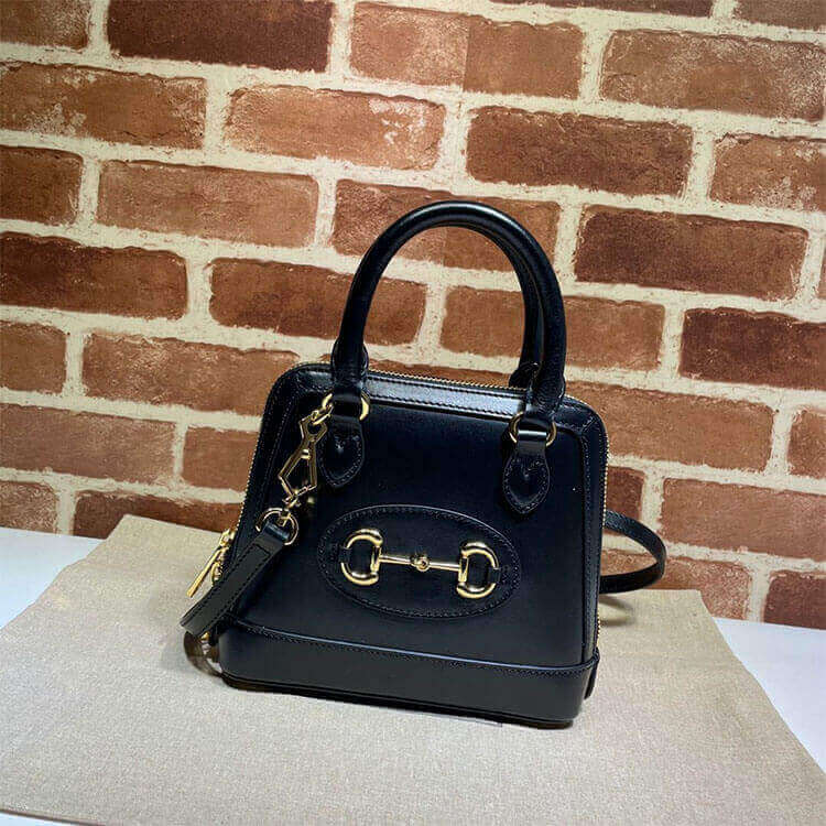 G*u*i horsebit 1955 mini top handle bag