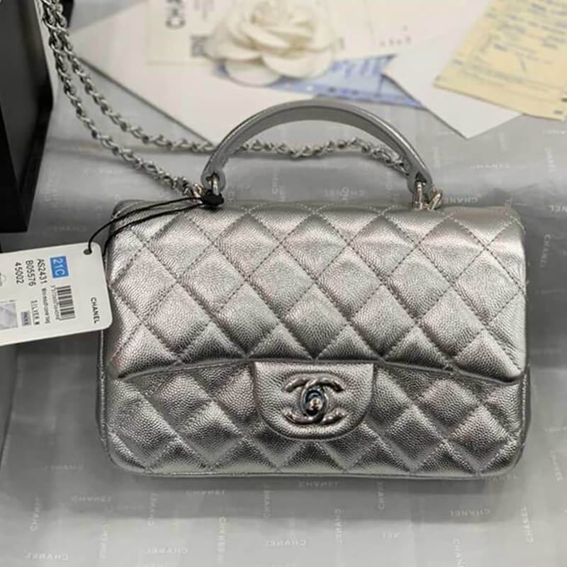 Ch*el mini flap bag