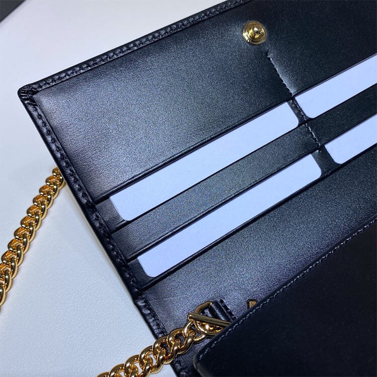 G*u*i horsebit 1955 wallet with chain