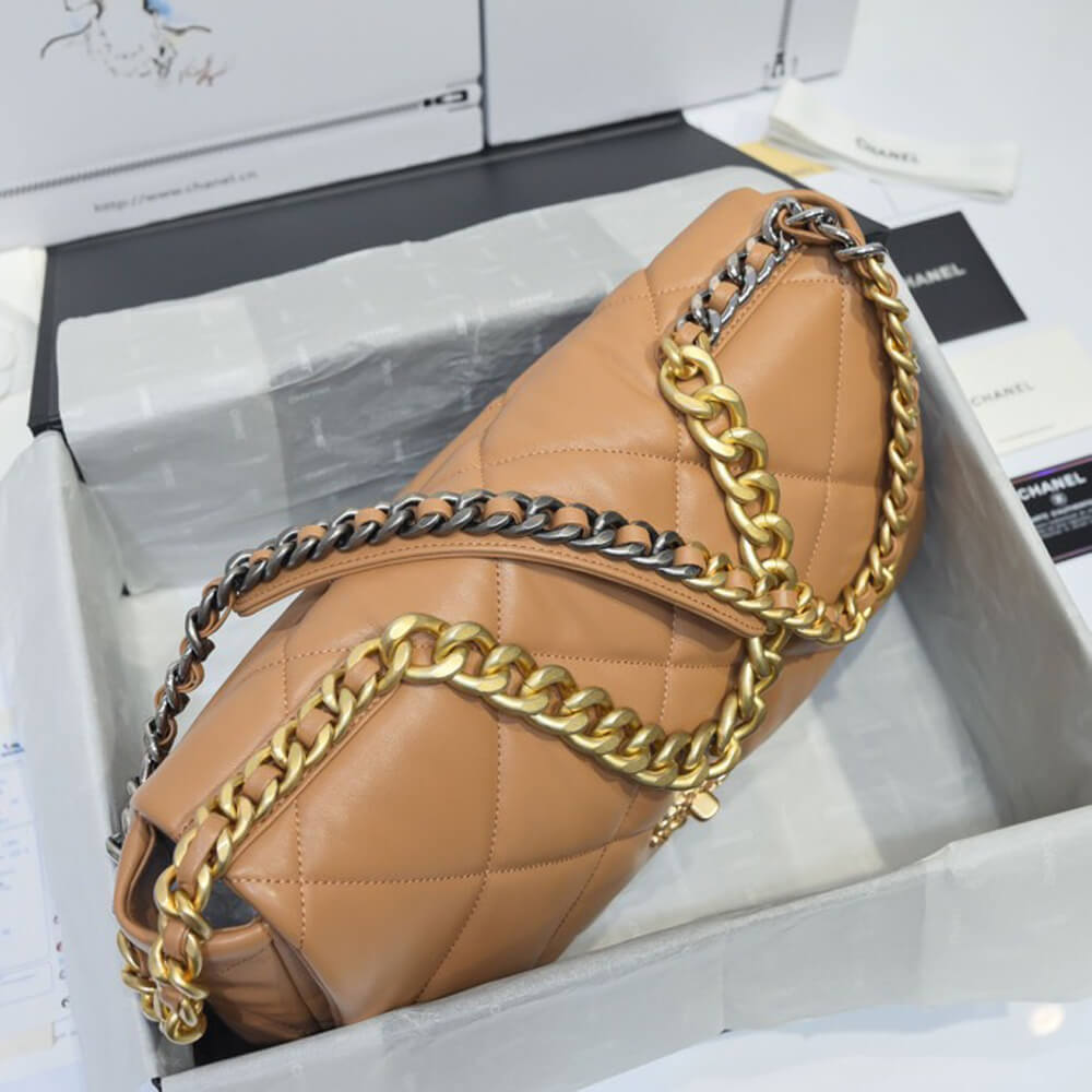 Ch*el 19 maxi handbag