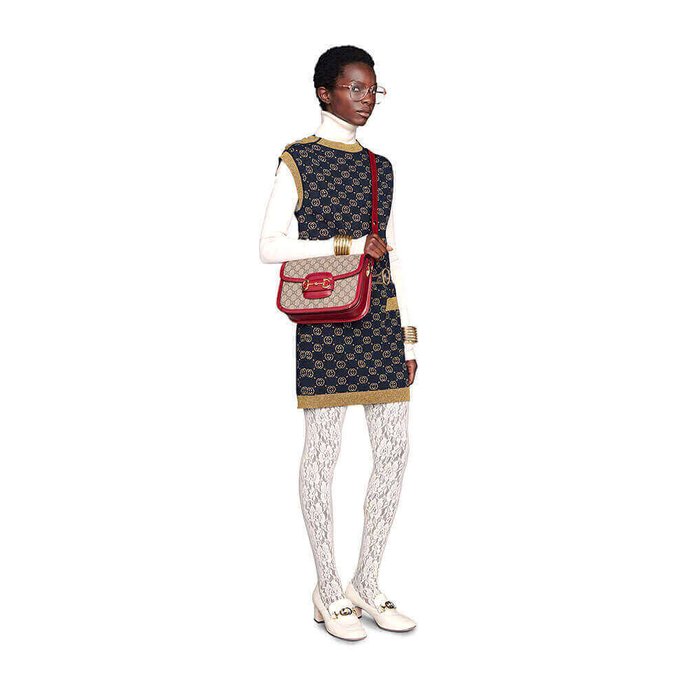 G*u*i horsebit 1955 shoulder bag